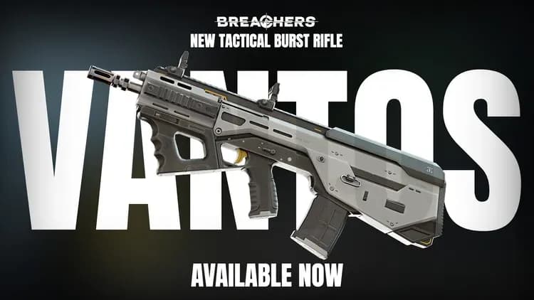 Breachers: Обновление v37.0 с новым оружием Vantos