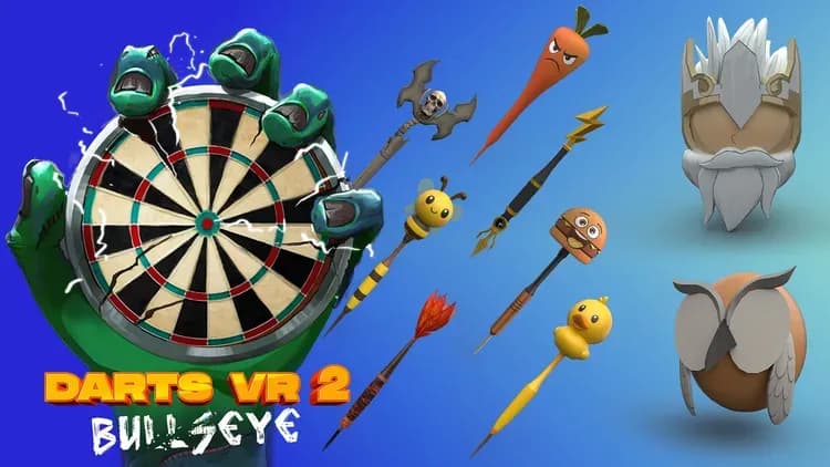 Darts VR2: Bullseye — скрытая жемчужина Quest