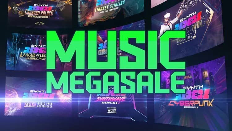 Mega-распродажа Synth Riders вернулась!
