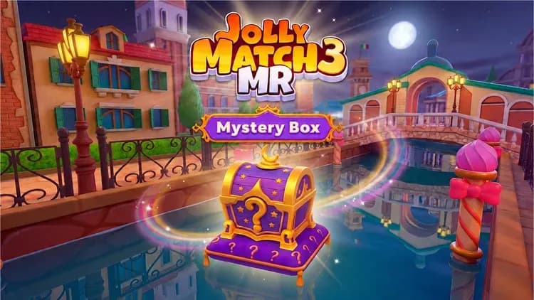 Ежедневные награды в Jolly Match 3 MR: таинственная коробка