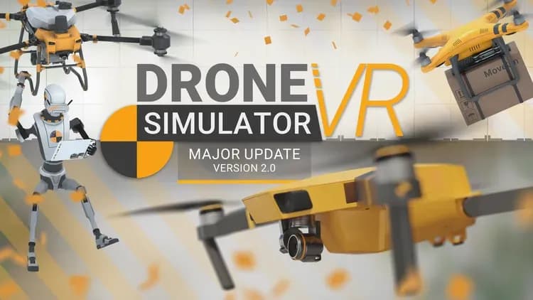 Drone Simulator VR: вышло крупное обновление 2.0