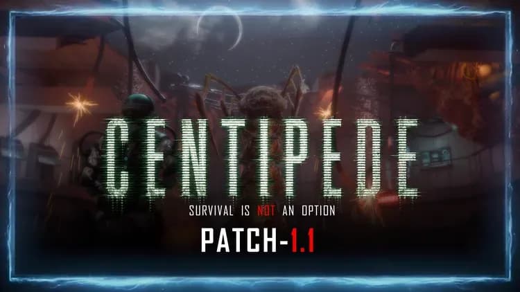 Патч 1.1 для Centipede VR: исправления и улучшения