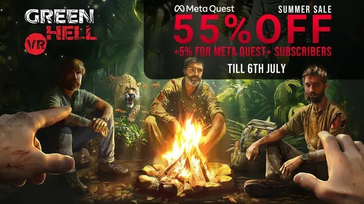 Green Hell VR со скидкой 55% до 6 июля