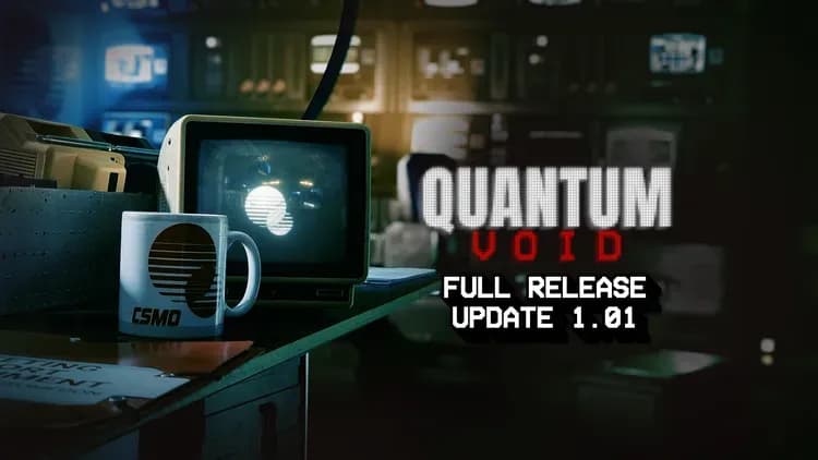 Quantum Void: полный релиз версии 1.01