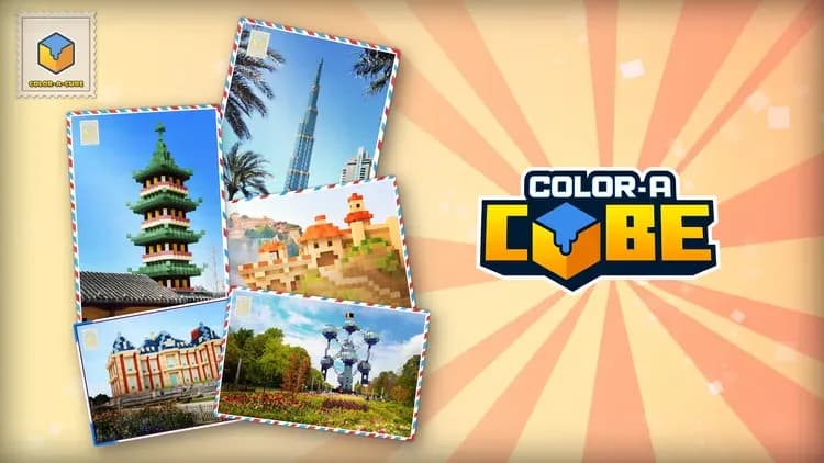 Landmarks Deluxe Pack для Color-A-Cube вышел