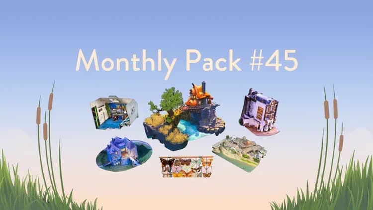 Monthly Pack #45 для Puzzling Places уже доступен