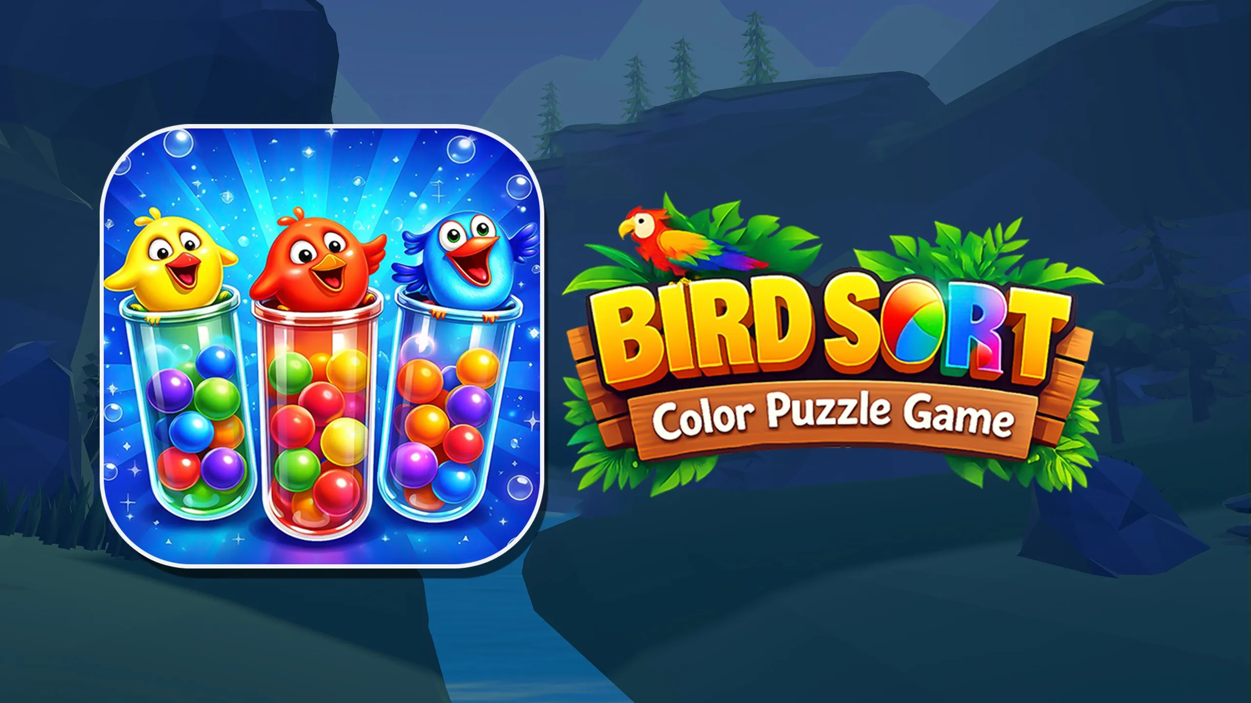 О товаре Bird Sort: Color Puzzle Game