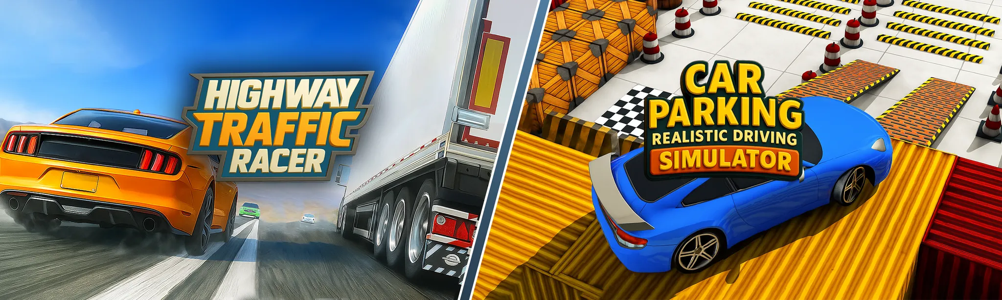 О товаре Highway Traffic Racer - Parking Simulator : Ultimate VR Driving Bundle Pack