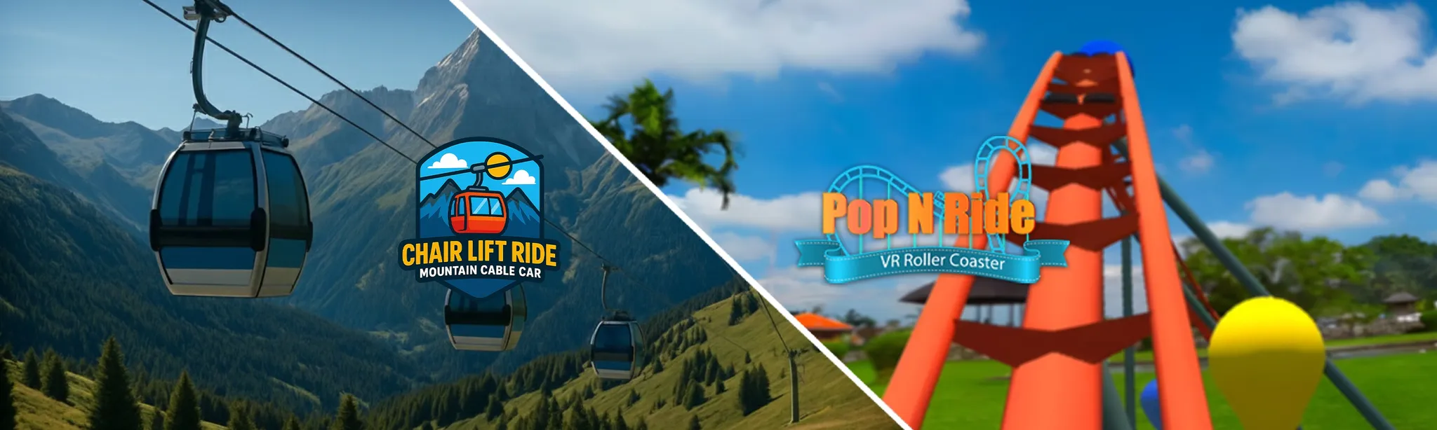 О товаре Pop N Ride - VR Roller Coaster