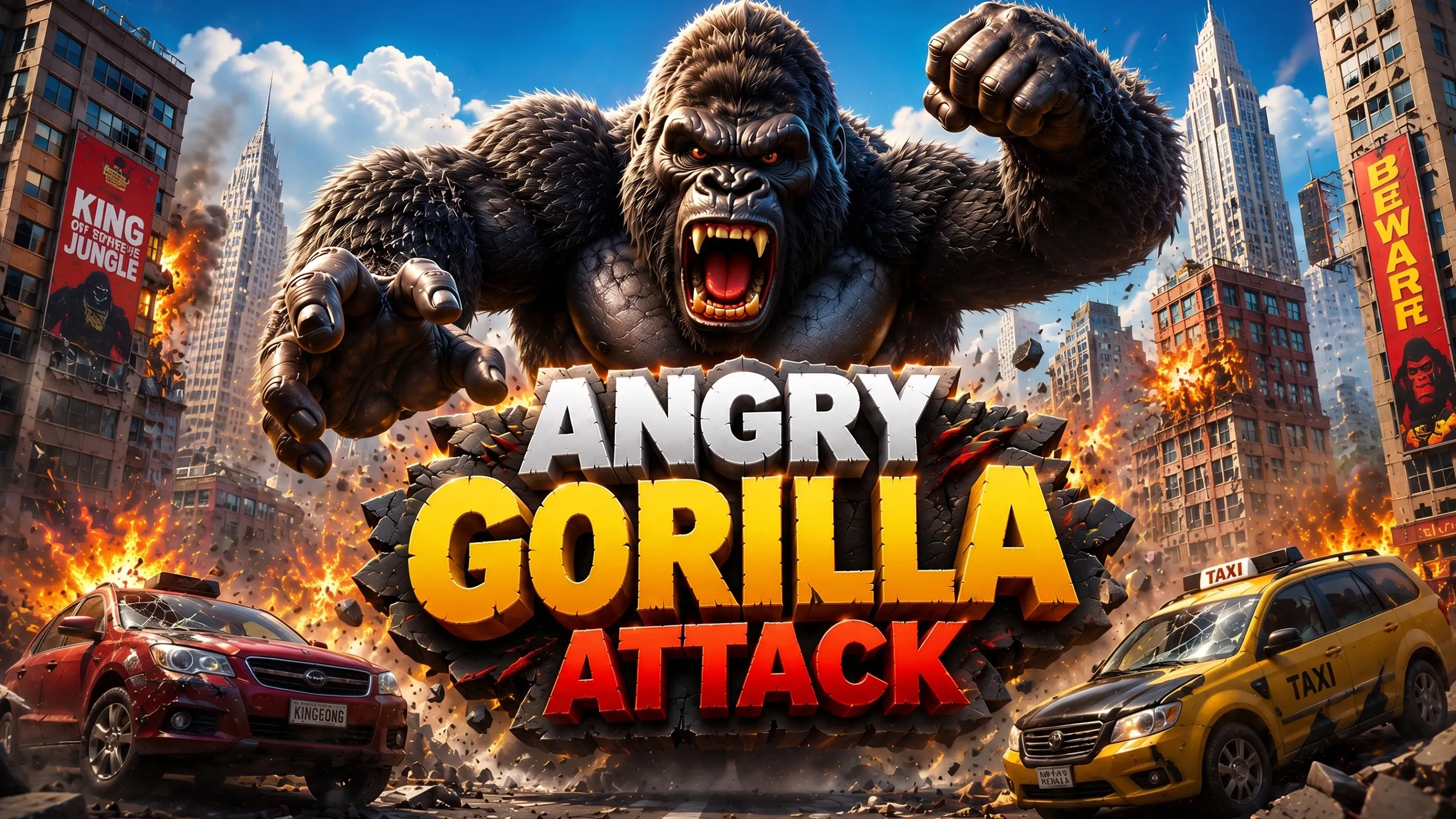 О товаре Angry Gorilla Attack VR Jungle Escape