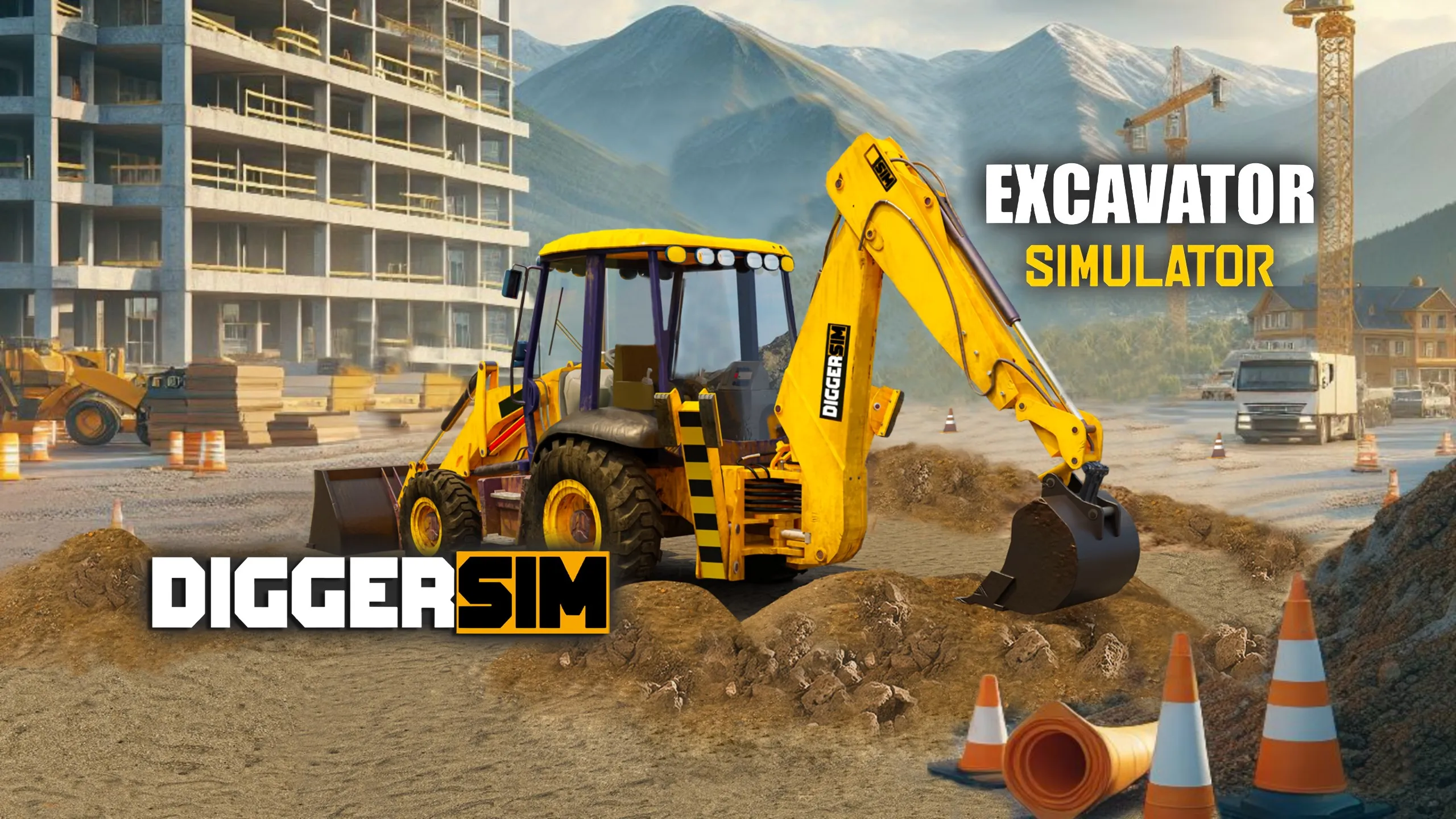 О товаре DiggerSim - Excavator & Heavy Equipment Simulator VR