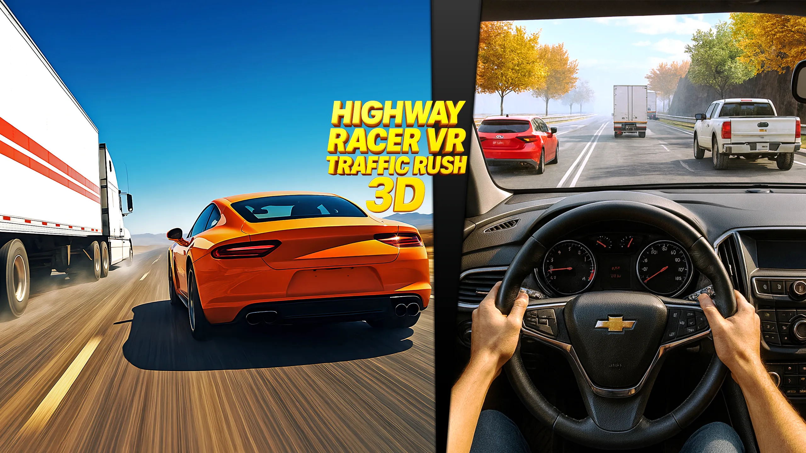 О товаре Highway Racer VR : Traffic Rush 3D