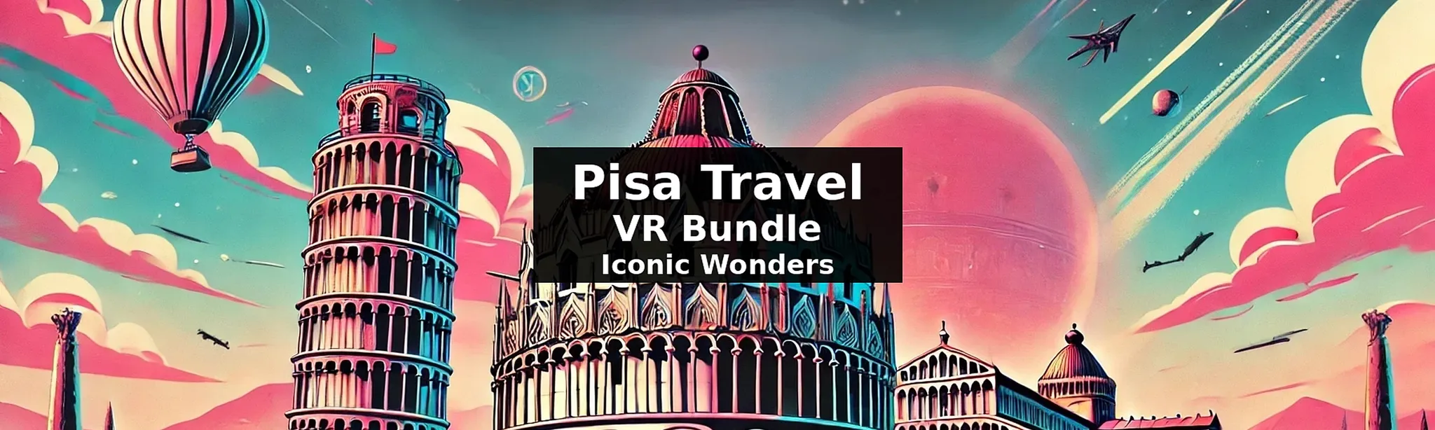 О товаре Pisa Travel VR Bundle – Immerse Yourself in Iconic Wonders