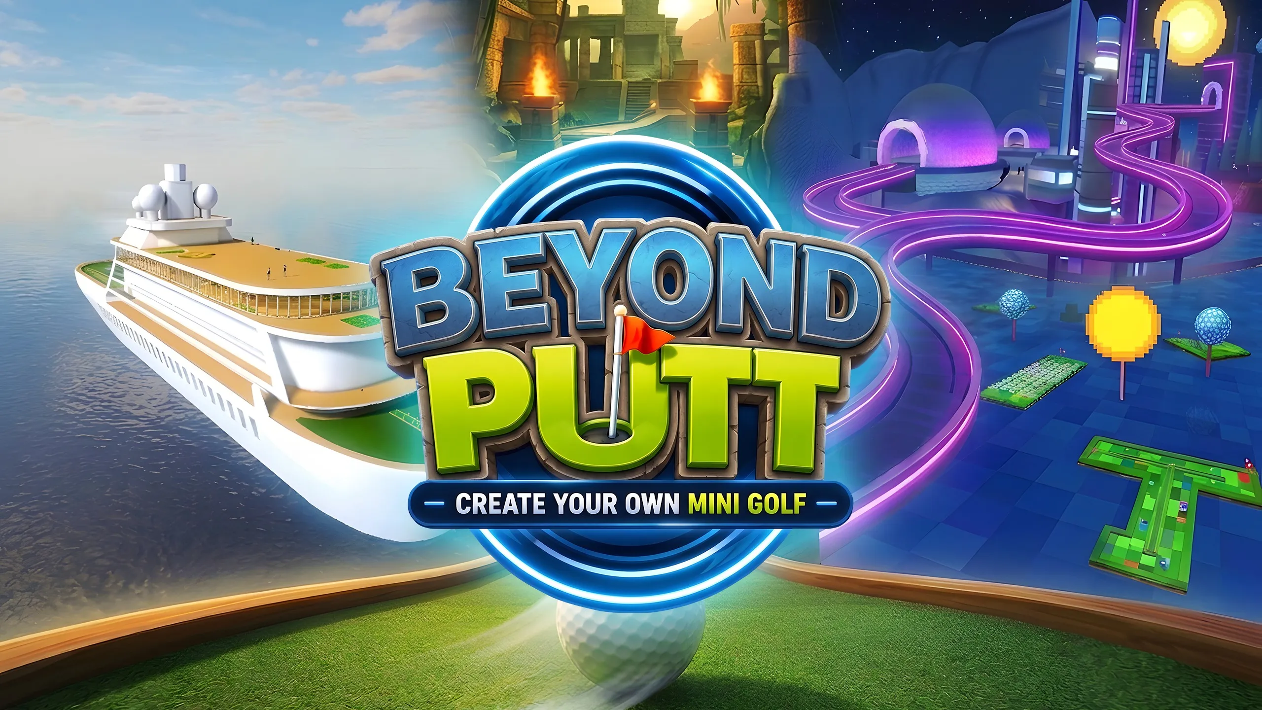 О товаре Beyond Putt - Create Your Own Mini Golf