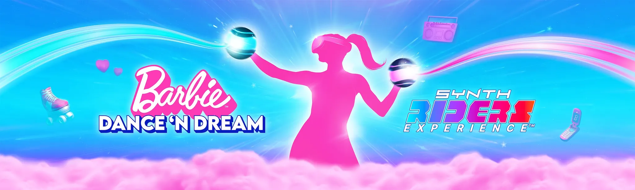 О товаре Synth Riders + Synth Riders Experience™ Barbie™ Dance 'n Dream