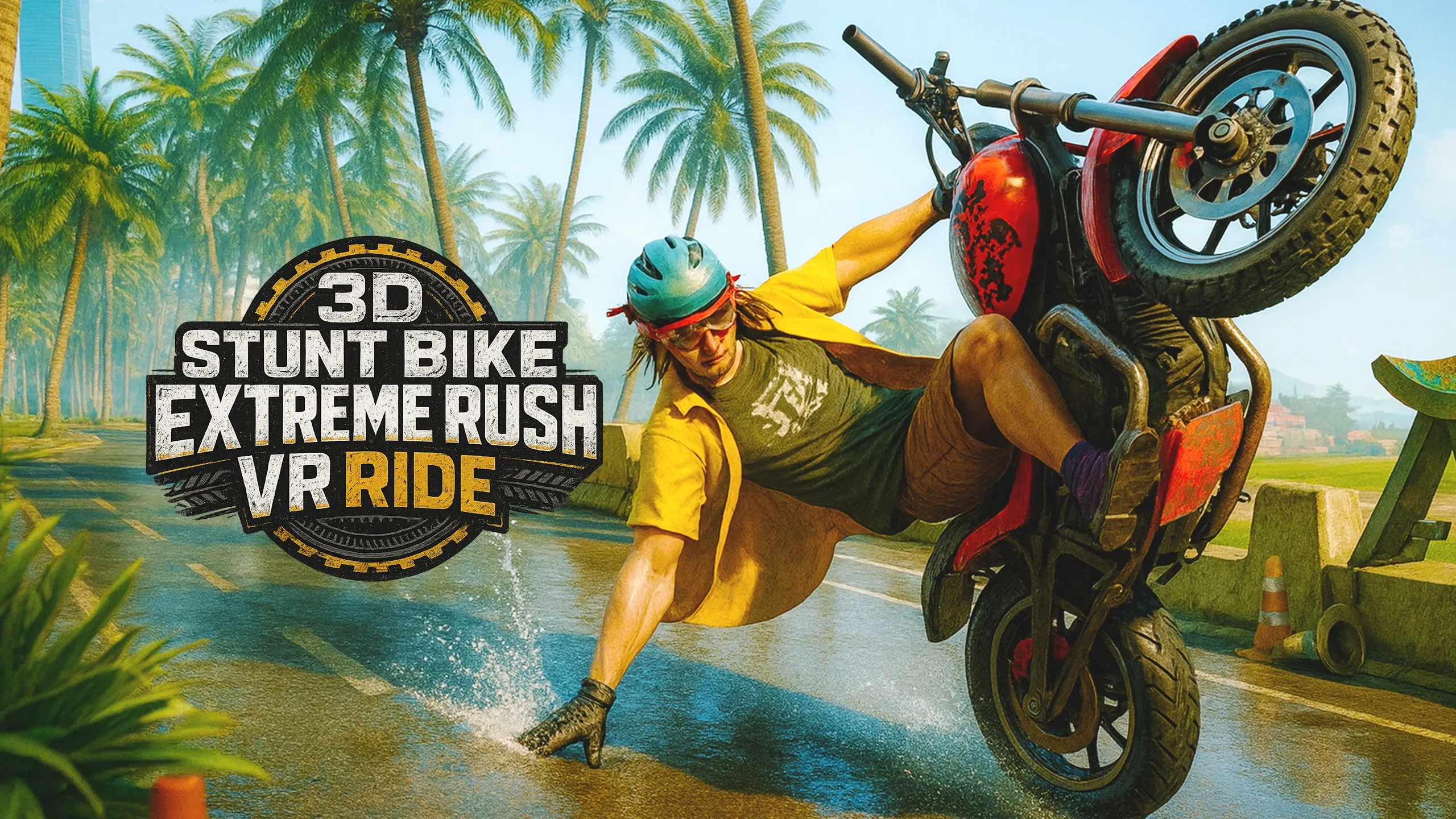 О товаре 3D Stunt Bike Extreme Rush VR Ride