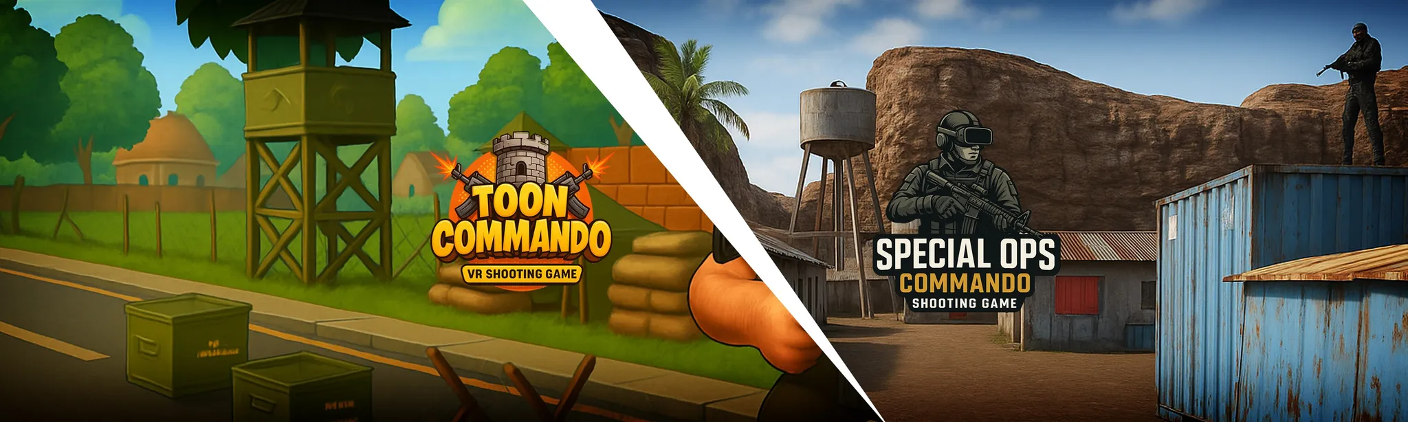 О товаре Toon Commando - VR Shooting Game