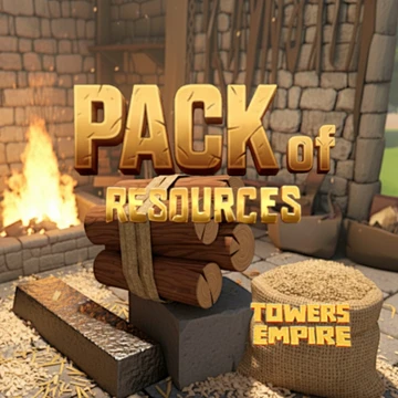 PACK of Resources in Towers Empire Oct 2025 Consumable