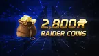 2,800 Raider Coins
