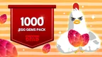 Egg Gems Pack - 1,000 Egg Gems