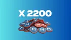 2200 M Coins
