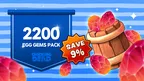 Egg Gems Pack - 2,200 Egg Gems