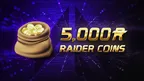 5,000 Raider Coins