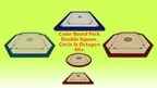 Color Board Pack – Double Square, Circle & Octagon Mix