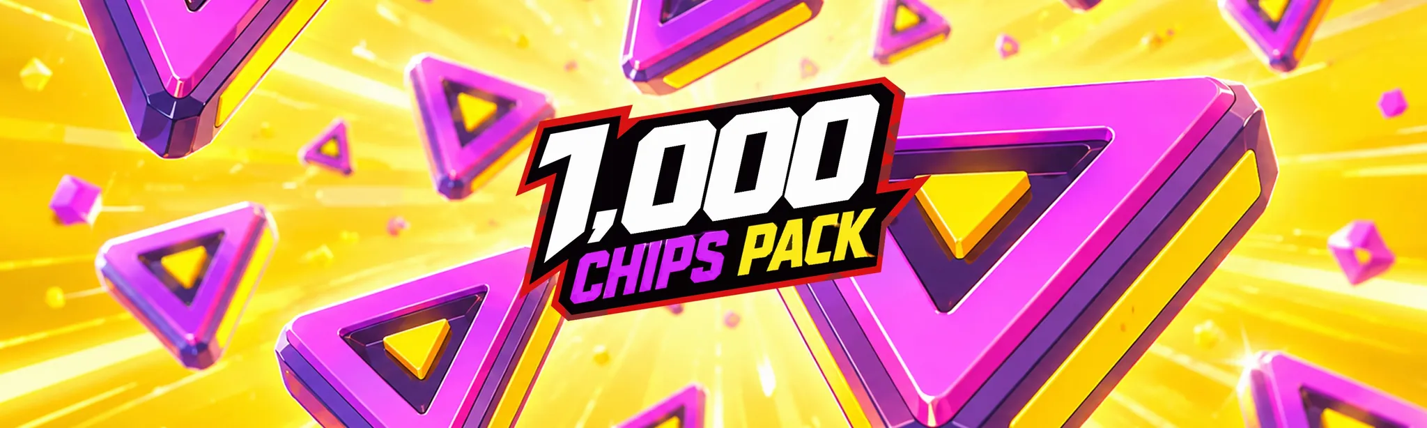 1,000 CHIPS PACK