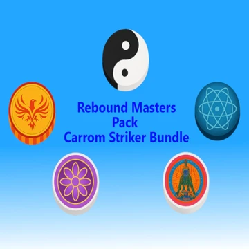 Rebound Masters Pack – Carrom Striker Bundle