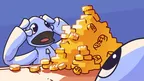 5000 Button Coins
