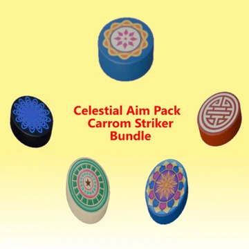 Celestial Aim Pack – Carrom Striker Bundle